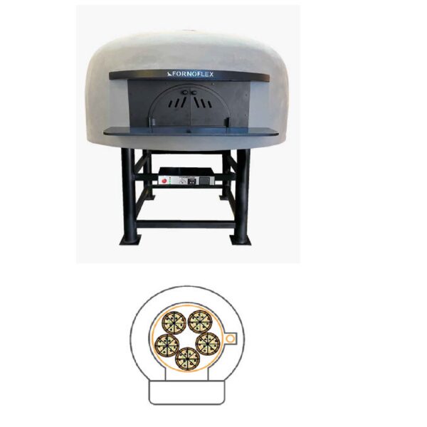 HORNO NAPOLITANO ROTATORIO 160/106